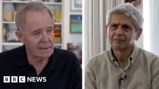 Itti aanaan hogganaa dhaabbata basaasa Israa'el duraanii Raamii Igra gaaffii fi deebii addaatti BBC Pershiyaa waliin taasisan