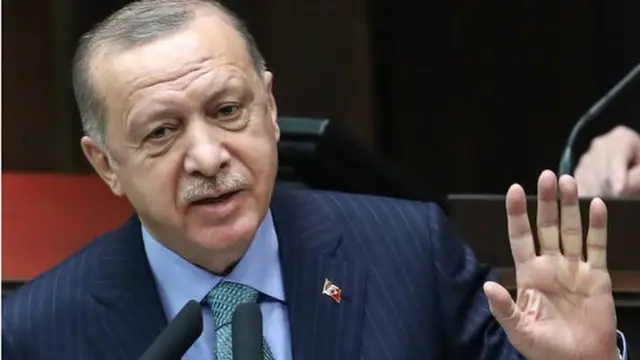 الرئيس التركي رجب طيب اردوغان
