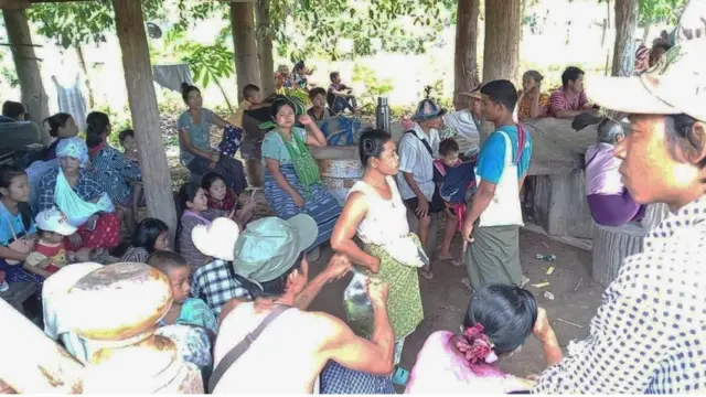 ဥကရစ်ထ တိုက်ပွဲ စစ်ရှောင်များ