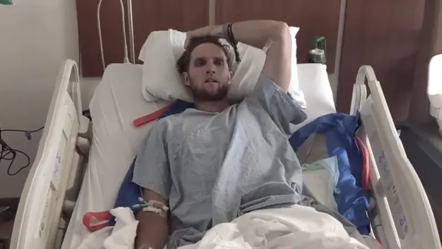 Пол испрва није осећао ноге