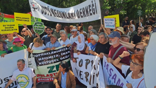16 Temmuz'da çok sayıda köylü ve çevre aktivisti Ankara'da eylem düzenledi