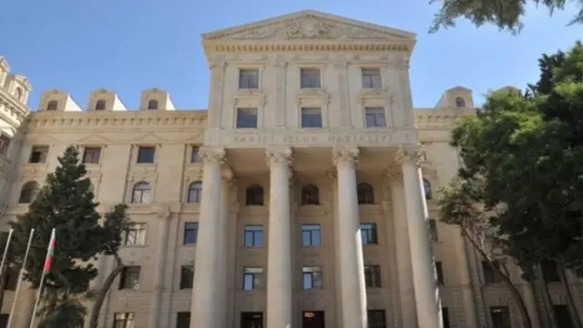 Azərbaycan XİN İran İsrail İran İsrailə hücum edib