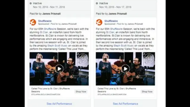 ভারতের লোক গানের এক আসরের বিজ্ঞাপন