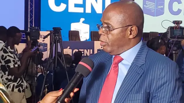 Théodore Ngoy, l'un des neuf candidats qui contestent la victoire du président sortant.