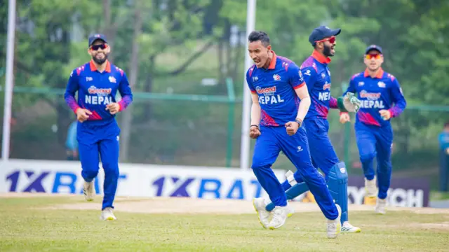 नेपाली क्रिकेट खेलाडी