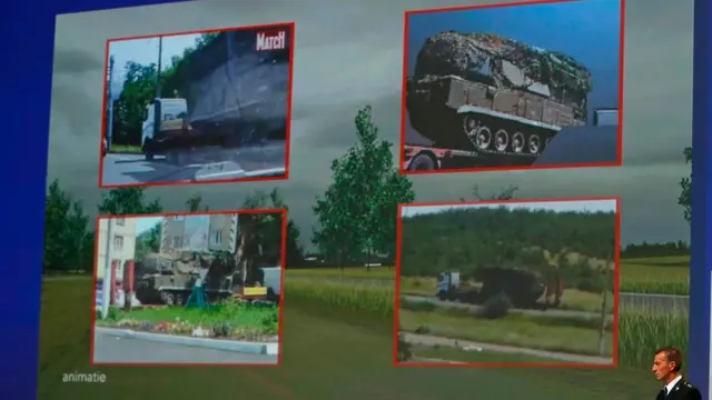 تیم تحقیق چندین ویدیو و صدای ضبط شده ارائه کردند که می‌گویند ثابت می‌کند موشک از روسیه آمده بود