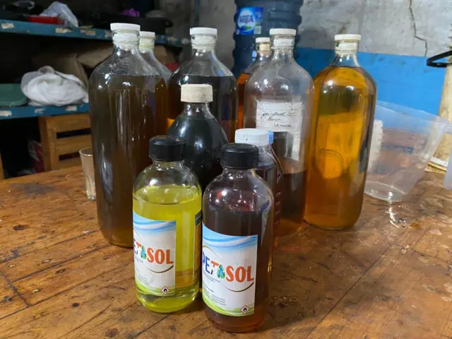 Produk Petasol produksi BSS Melong Cimahi, Jawa Barat.