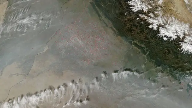 خلا سے لی گئی تصویر