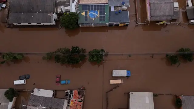 Eldorado do Sul alagada