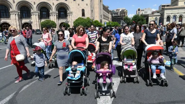 Демонстрация в Ереване