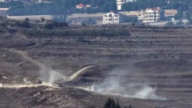 လက်ဘနွန် တောင်ပိုင်း နယ်စပ်ကနေ အစ္စရေး မြေပြင်တပ်တွေ ဝင်ရောက်နေ