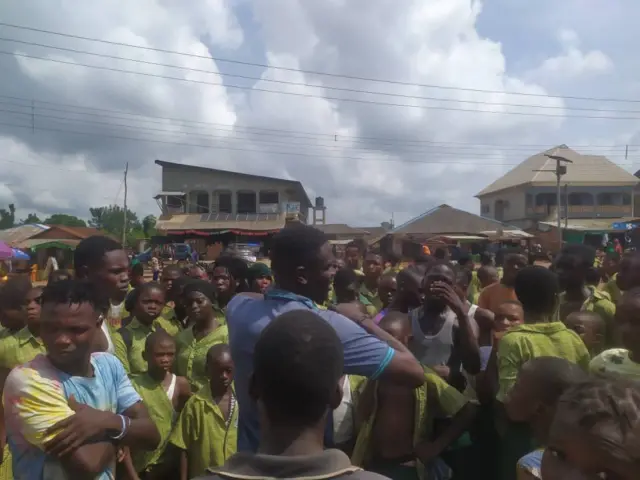 Aworan awọn akẹkọọ ti ọlọpaa ṣekupa akẹgbẹ wọn