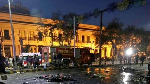 لاہور دھماکہ