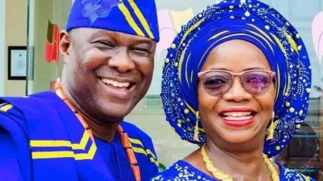 Omolara Adesanya ati ọkọ rẹ