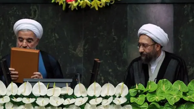 مراسم تحلیف روحانی