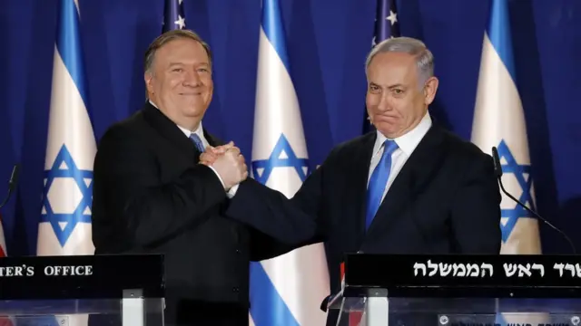 نتانیاهو و پومپئو