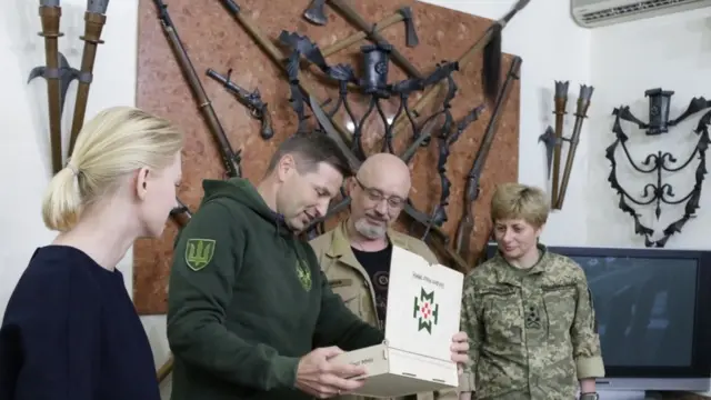 "Естонія разом із державами-союзниками підтримуватиме Україну стільки, скільки знадобиться, доки Україна не переможе", - наголосив міністр оборони Естонії Ханно Певкур