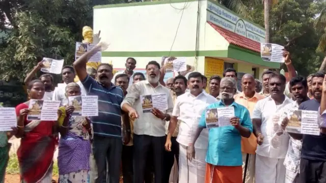 தஞ்சாவூரில் திருவள்ளுவர் சிலை அவமதிப்பு - என்ன நடந்தது?