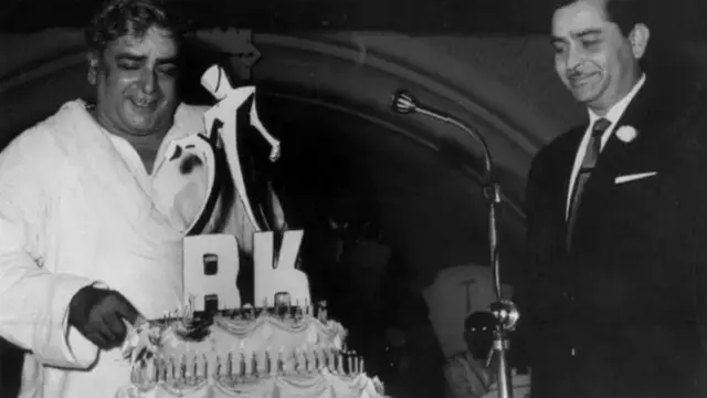 راج کپور اور انکے والد پرتھوی راج کپور