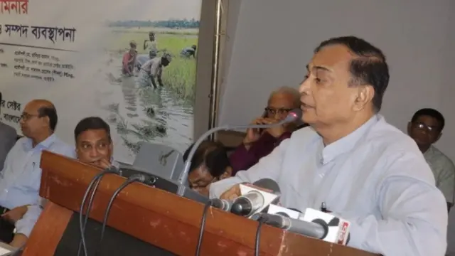 বাংলাদেশের পানিসম্পদ প্রতিমন্ত্রী জাহিদ ফারুক