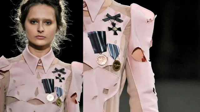 "Русские [в советское время] носили столько медалей, что на пиджаке не хватало места", - шутит Гося Бачыньска