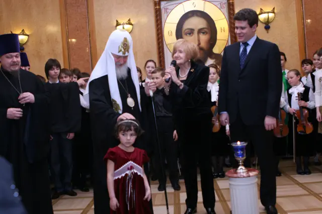 Новые Имена на встрече у Патриарха