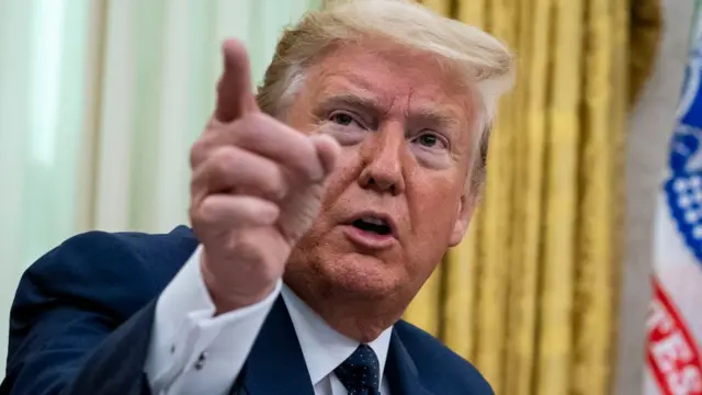 El expresidente Donald Trump