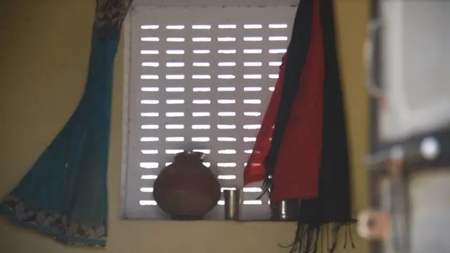 पीड़िता का कमरा