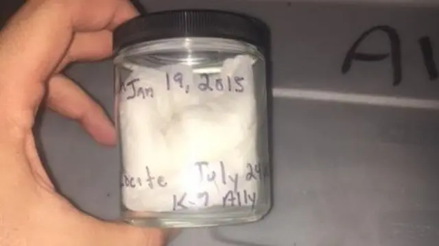 வியர்வை பாதுகாத்த தேதியை காட்டும் பாட்டில்