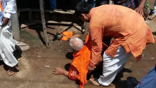 स्वमी अग्निवेश पर हमला