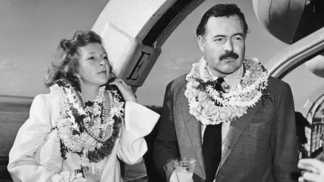 Хемингуэй с журналисткой Мартой Геллхорн