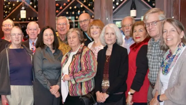 Члены вашингтонского отделения клуба на заседании в штате Вирджиния