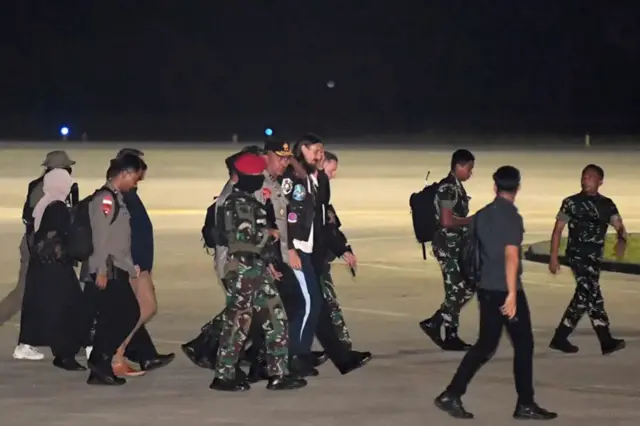 Philip Mark Mehrtens di Lanud Halim Perdanakusuma.