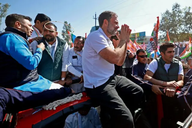 पांच मार्च को राहुल गांधी की भारत जोड़ो न्याय यात्रा उज्जैन पहुंची.