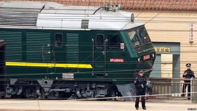 ਕਿਮ ਜੋਂਗ ਉਨ ਦੀ ਟਰੇਨ