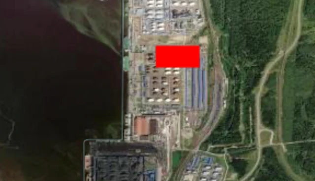 Порт Уста-Луга продолжает дымиться и возможно гореть 30 марта 2026, судя по данным сервиса NASA Firms