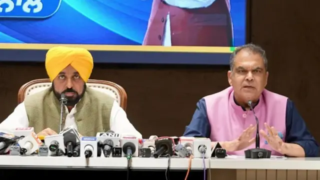 ਮੁੱਖ ਮੰਤਰੀ ਭਗਵੰਤ ਮਾਨ ਅਤੇ ਸੰਜੀਵ ਅਰੋੜਾ 