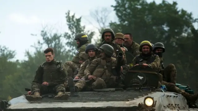 यूक्रेनी सैनिक