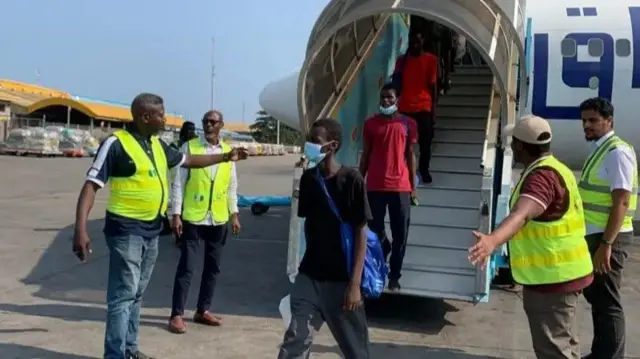 Ƴan Najeriya daga Libya