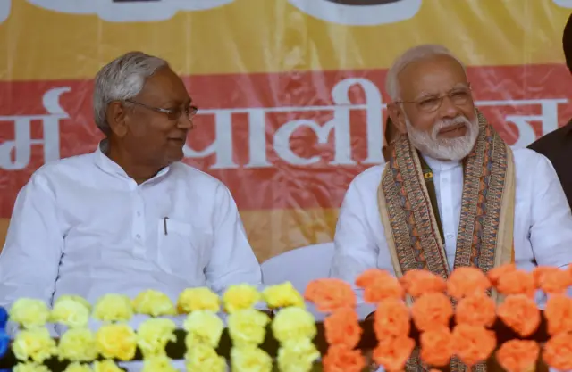 નીતીશકુમાર, નરેન્દ્ર મોદી