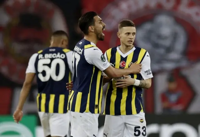 İrfan Can Kahveci'nin gol sevinci