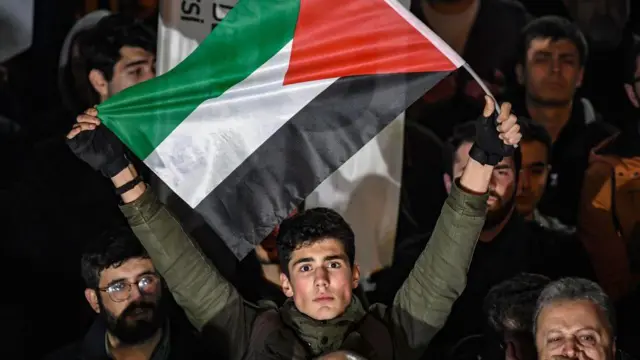 তুরস্কের একটি বিক্ষোভ।