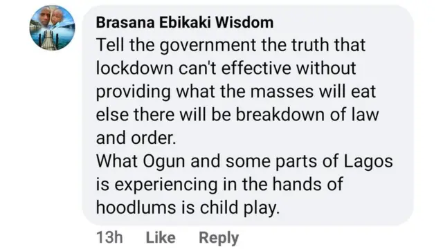 Facebook comment