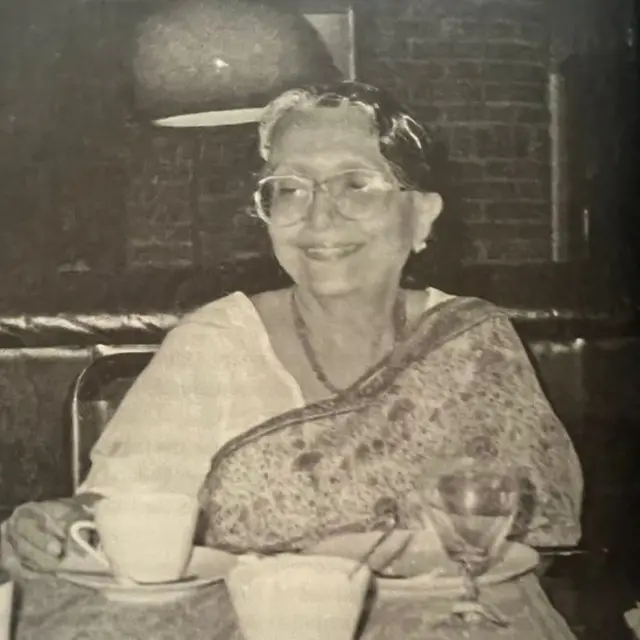 नेताजी की भतीजी कृष्णा बोस