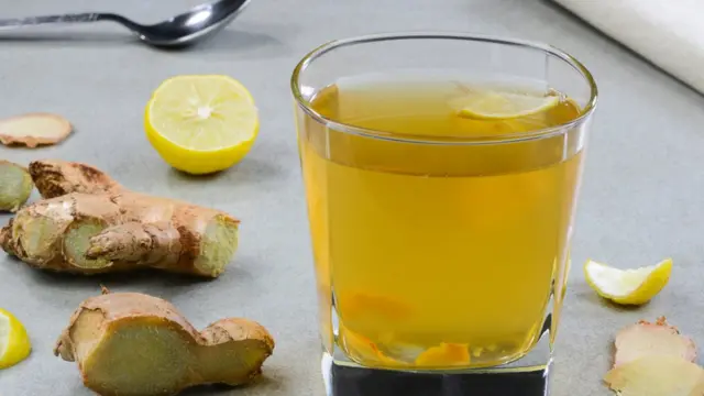 Boisson au gingembre et au citron