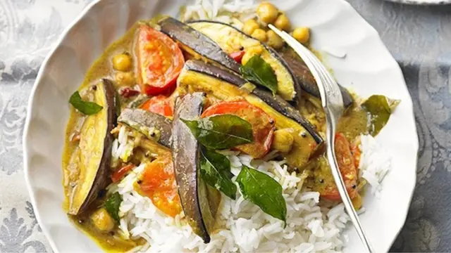 Un plat à base d'aubergines