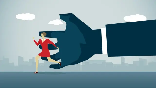 Ilustración violencia contra las mujeres.