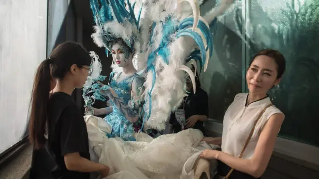 фестиваль боді-арту в Тегу