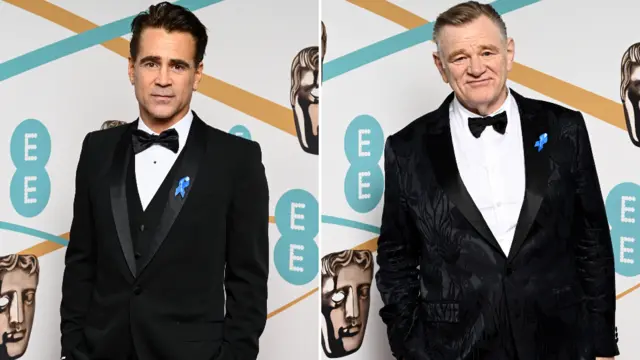 كولين فاريل (يسار) وبريندان غليسون