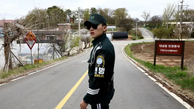 대성동 내 군인